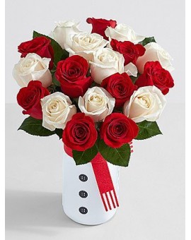 18 Christmas Roses